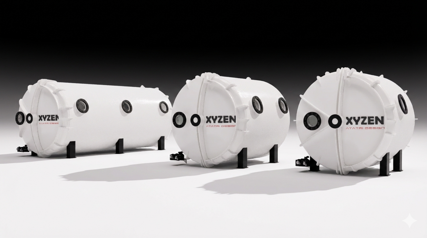 OXYZEN configuration range from UNO to OCTA